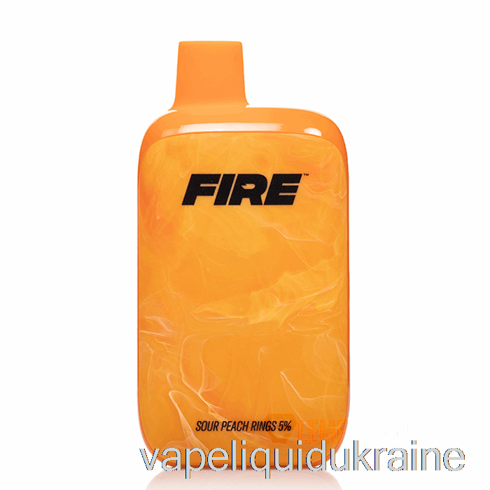 Vape Ukraine FIRE Boost 12000 Disposable Sour Peach Rings